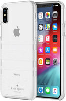 Case KSNY iPh XS MAX Charlotte Stripe WT