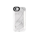 LuMee Duo Illuminating Case for iPhone 8/7/6S/6 - White Marble