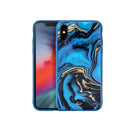 LAUT MINERAL GLASS for iPX/Xs - Mineral Blue